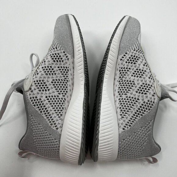 Sketchers Bobs White Silver Sneakers - Picture 5 of 10